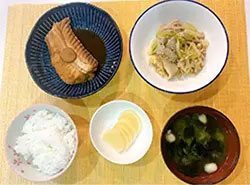 煮魚のお食事